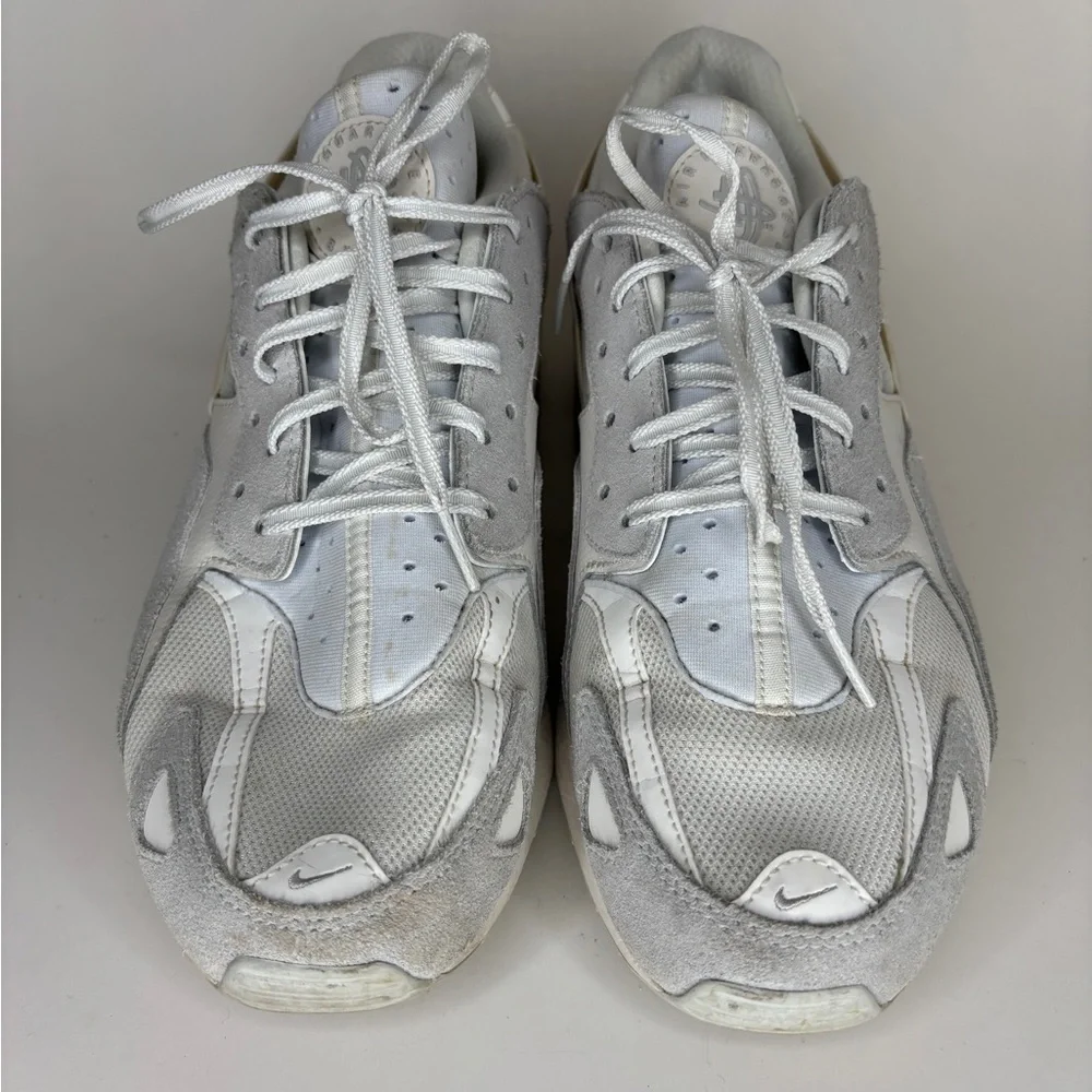 Nike Air Huarache Runner Summit White Platinum DZ3306-100 Mens Size 11.5 Shoes - Picture 16 of 16